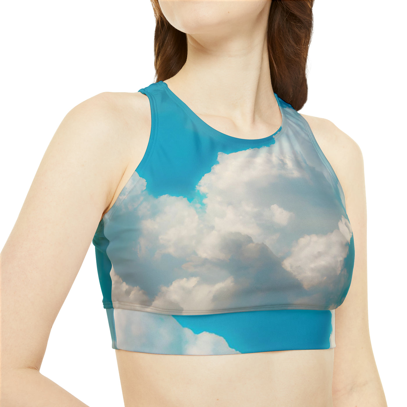 "Amazingly Beautiful: A Look at Spectacular Clouds" Sporty Bikini Set
