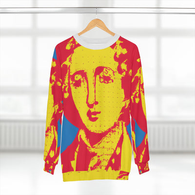 "Mona Lisa's Fabulous Fête! " Unisex Sweatshirt