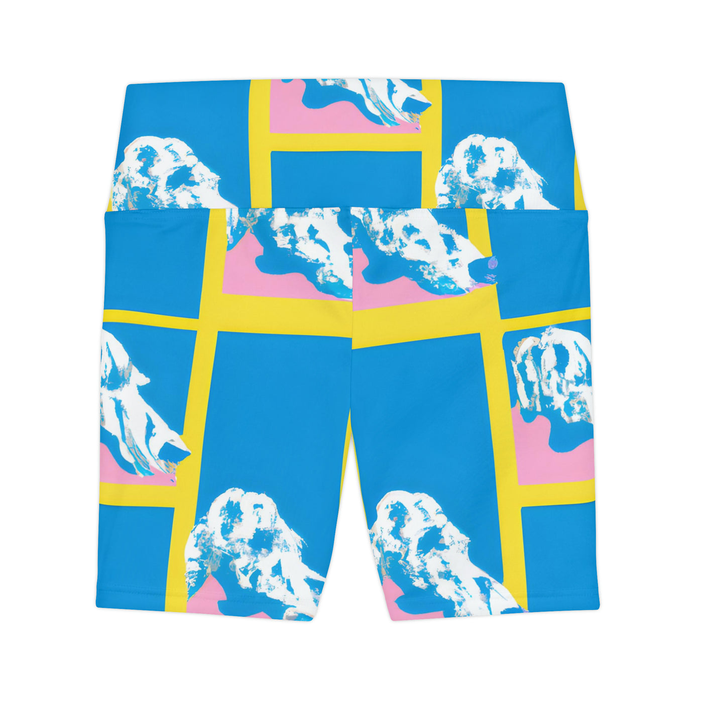 "Furrever Friends - A Celebration of Fun Doggy Adventures Women's Workout Shorts