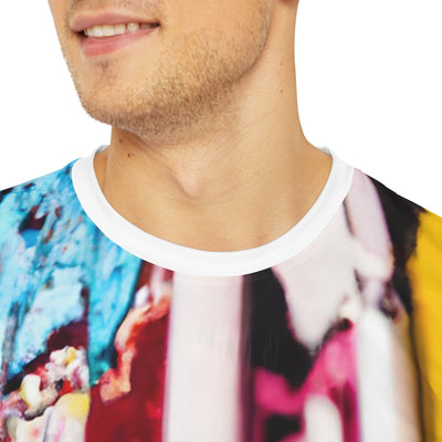 scape

"Clad in Urban Shimmers: A Glittering City Men's Long Sleeve Shirt