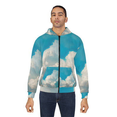 "Amazingly Beautiful: A Look at Spectacular Clouds" Unisex Zip Hoodie