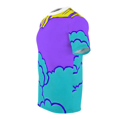 "Amazing Clouds of Colorful Joy!" Unisex Cut & Sew Tee