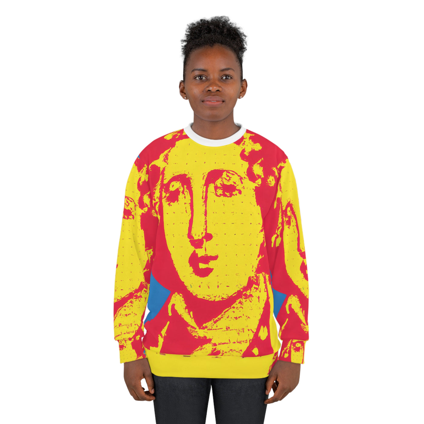 "Mona Lisa's Fabulous Fête! " Unisex Sweatshirt