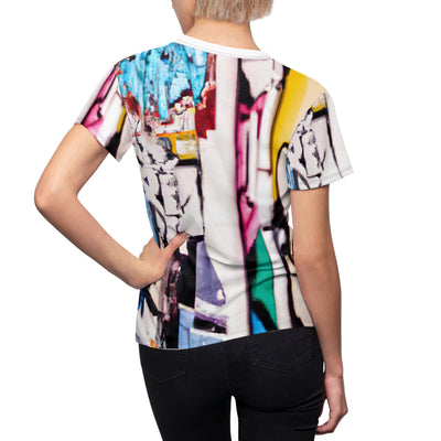scape

"Clad in Urban Shimmers: A Glittering City Women's Cut & Sew Tee