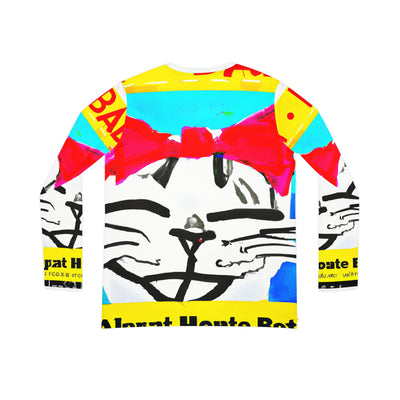 "Purrfect Pals: A Celebration of Happy Cats" Women's Long Sleeve V-neck Shirt